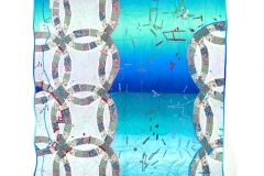 Britney’s Grandma’s Tattered “Wedding Ring” Quilt.