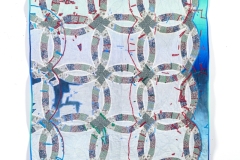 Britney’s Grandma’s Tattered “Wedding Ring” Quilt.