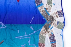 Britney’s Grandma’s Tattered “Wedding Ring” Quilt.