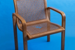 Ellyx's Chair's Ripped Caning.